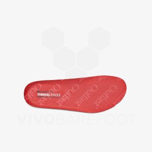 Insoles Vivobarefoot Thermal Insole Juniors Criança Vermelhas | BR002KW