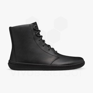 Lifestyle Shoes Vivobarefoot Gobi HI IV Feminino Obsidiana | BR119XG