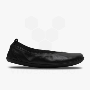 Lifestyle Shoes Vivobarefoot Opanka Ballerina Feminino Obsidiana | BR123TL