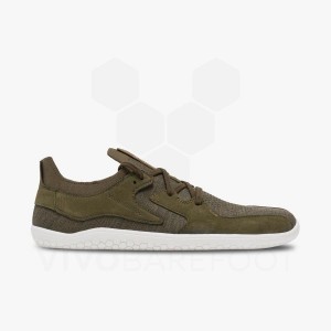 Lifestyle Shoes Vivobarefoot Primus Asana II Masculino Verde Oliva | BR304UK