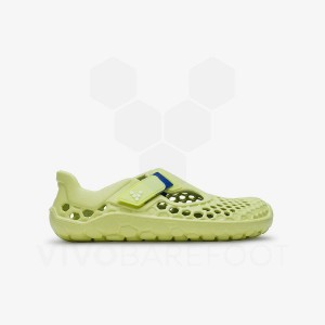 Sandálias Vivobarefoot Ultra Bloom Criança Luz Verdes | BR005HT