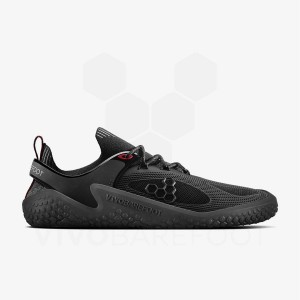 Sapatilhas Corrida Estrada Vivobarefoot Motus Strength JJF Masculino Obsidiana Cinzentas Escuro | BR379XG