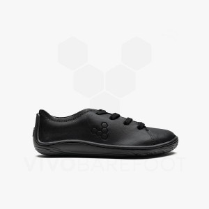 Sapatos Vivobarefoot Addis School Criança Obsidiana | BR061DO