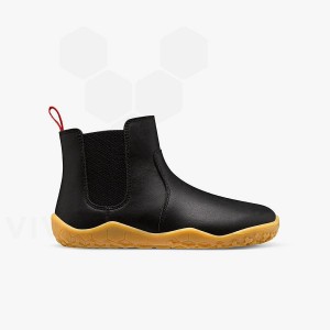 Sapatos Vivobarefoot Fulham II Criança Obsidiana | BR020SZ