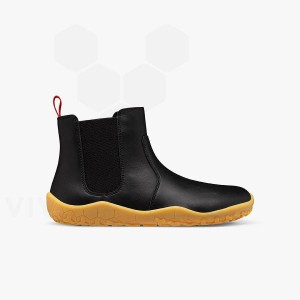 Sapatos Vivobarefoot Fulham II Juniors Criança Obsidiana | BR019TL