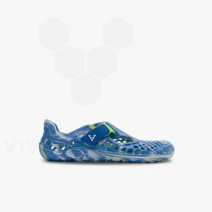 Sapatos Vivobarefoot Ultra Bloom Criança Azuis Luz Turquesa | BR047RX