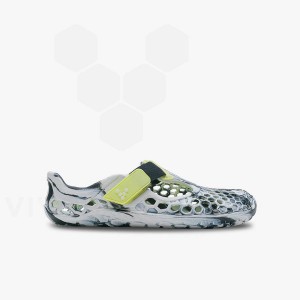 Sapatos Vivobarefoot Ultra Bloom Juniors Criança Obsidiana Branco | BR046SZ