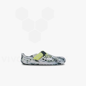 Sapatos Vivobarefoot Ultra Bloom Preschool Criança Obsidiana Branco | BR051NN