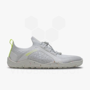 Tenis Trail Running Vivobarefoot Primus Trail Knit FG Feminino Branco | BR203RX