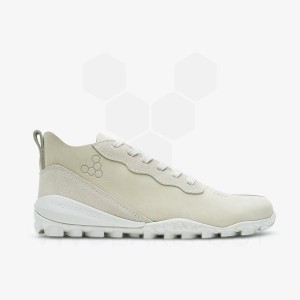 Tenis de Caminhada Vivobarefoot Novus Mid Feminino Bege | BR230QC