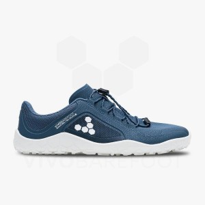 Tenis de Caminhada Vivobarefoot Primus Trail II FG Masculino Azuis Escuro Branco | BR415NN