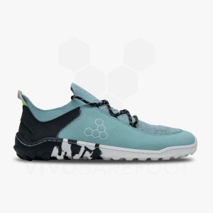 Tenis de Caminhada Vivobarefoot Tracker Decon Low FG2 Masculino Azuis | BR422GY