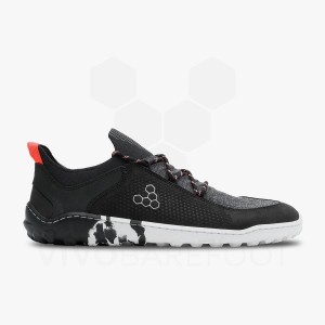 Tenis de Caminhada Vivobarefoot Tracker Decon Low FG2 Mens Feminino Obsidiana | BR235LQ