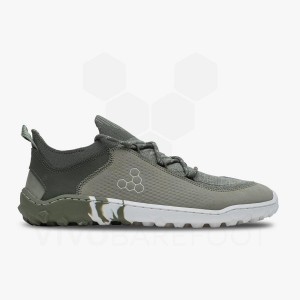 Tenis de Caminhada Vivobarefoot Tracker Decon Low FG2 Mens Feminino Verde Oliva | BR234MM